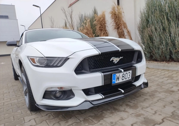 Ford Mustang cena 85500 przebieg: 134422, rok produkcji 2016 z Warszawa małe 277